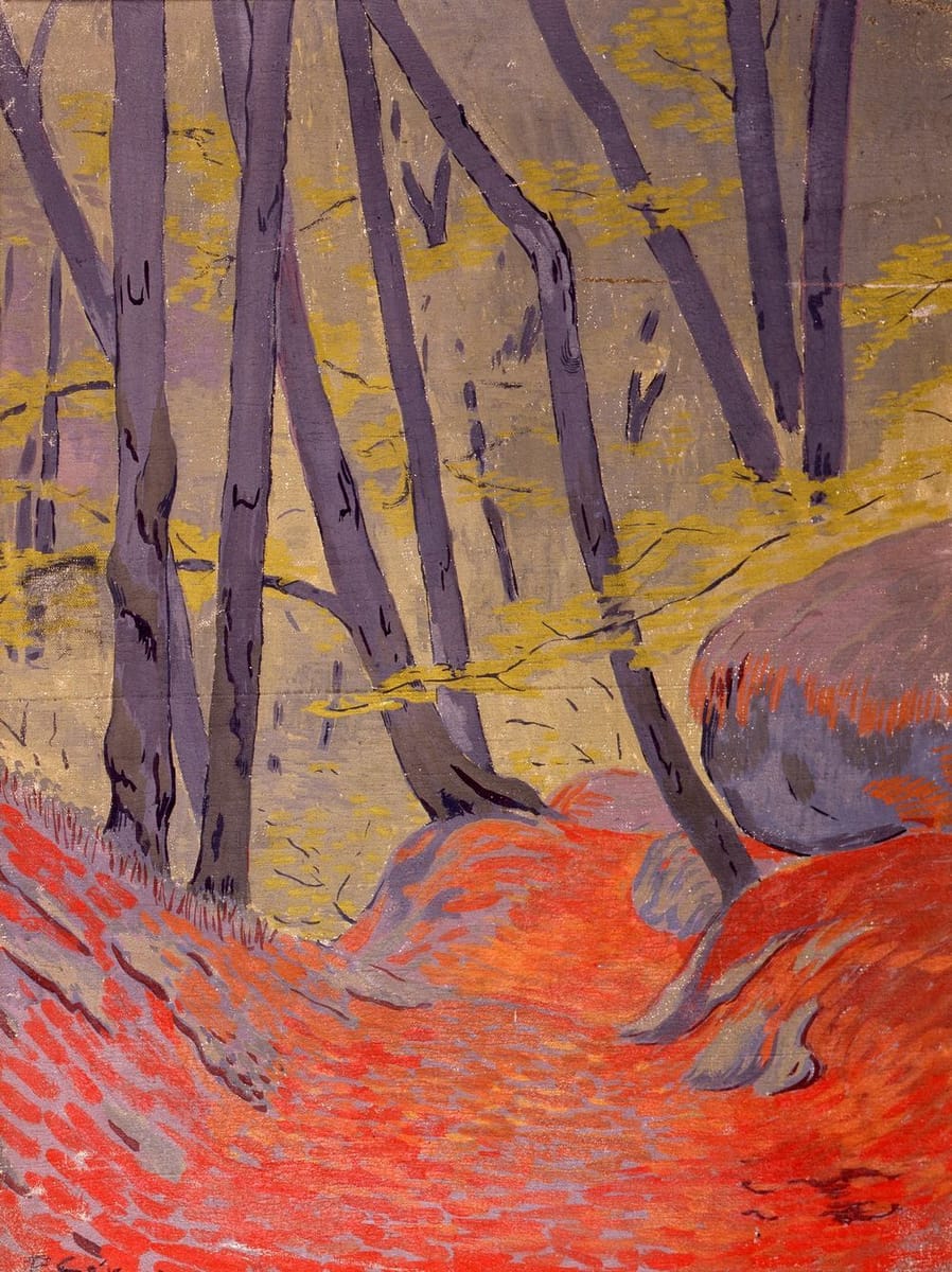 Artwork Title: Sous-Bois à Huelgoate