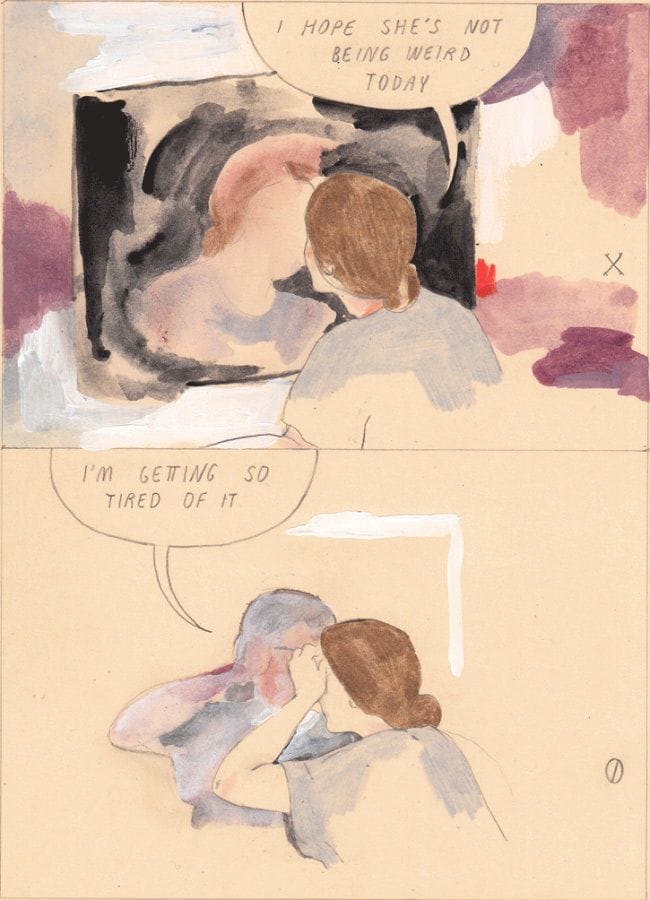 Artwork Title: The Blonde Woman