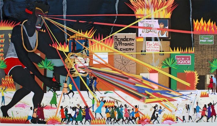 Artwork Title: The Block Is Hot