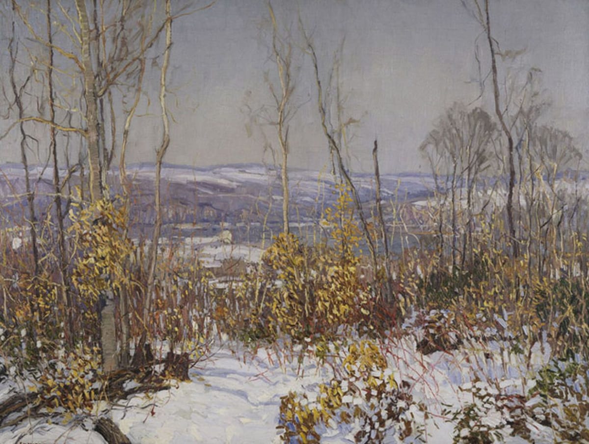 Artwork Title: Overlooking The Delaware