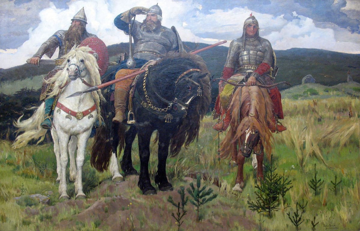 Artwork Title: Bogatyrs