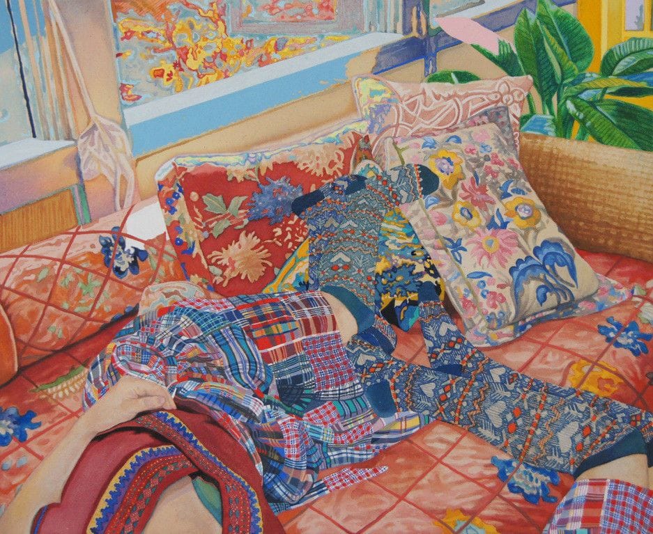 Artwork Title: On The Sofa In The Afternoon