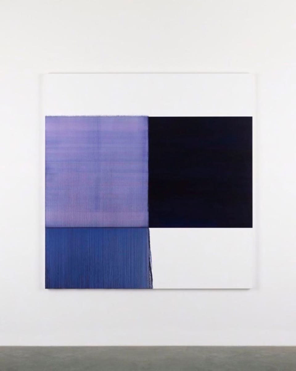 Artwork Title: Exposed Painting Blue Violet