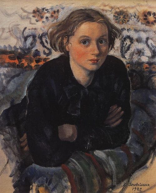 Artwork Title: Portrait of Daughter Katya