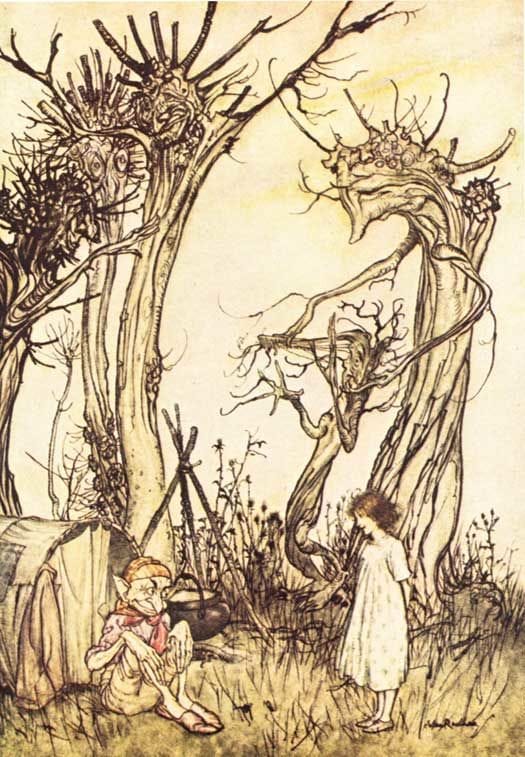Artwork Title: Man in the Wilderness