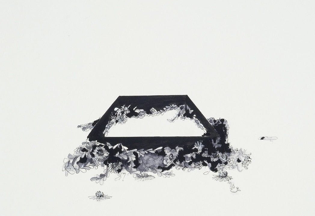 Artwork Title: Preparatory Drawing for Installation