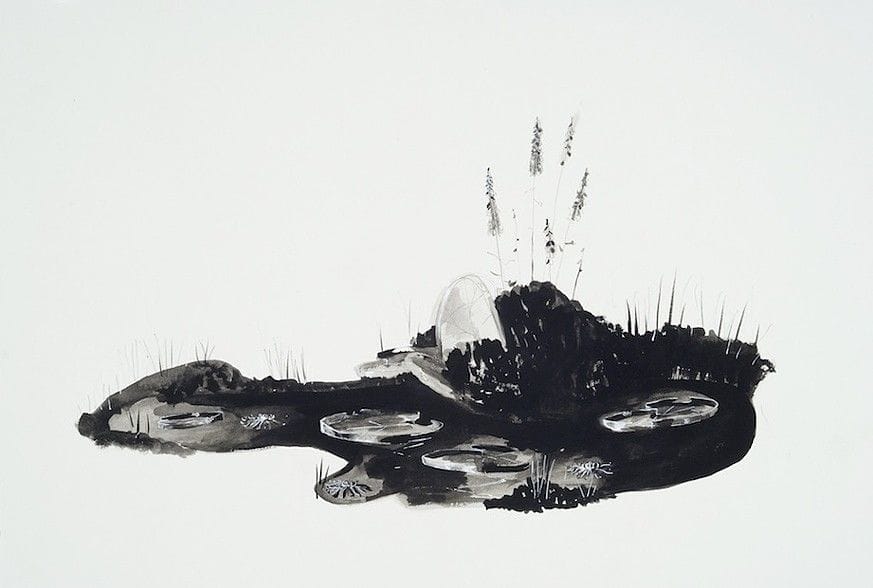 Artwork Title: Preparatory Drawing for Installation