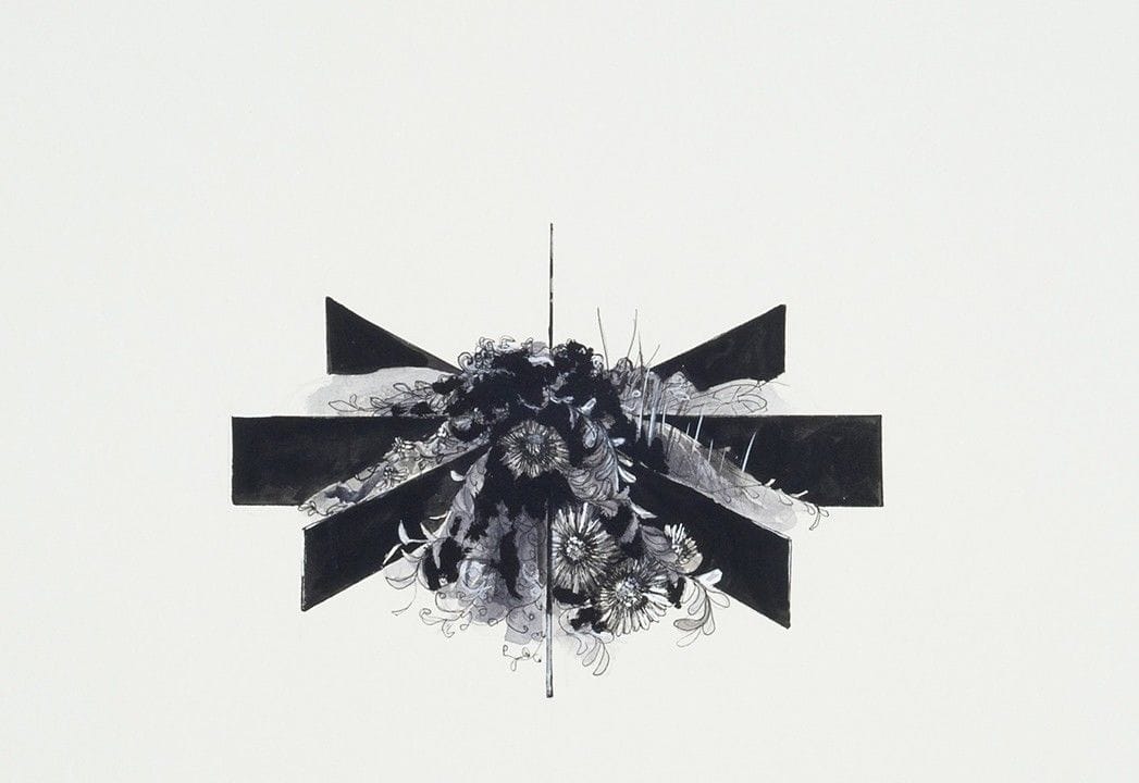 Artwork Title: Preparatory Drawing for Installation