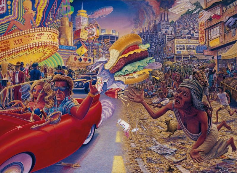 Artwork Title: Sharing the Wealth