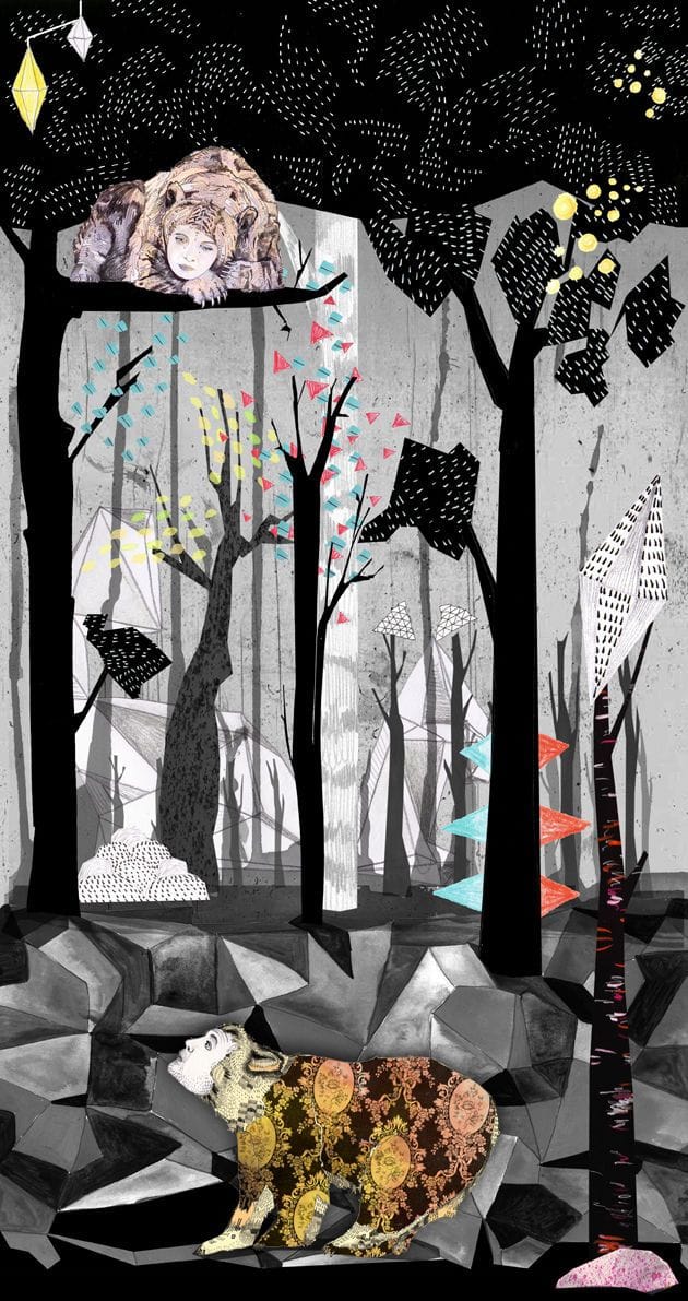 Artwork Title: Honeytiger Ran Away!