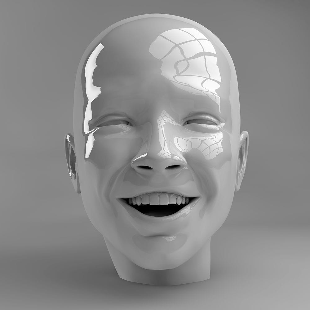 Artwork Title: Eternal Heads. Game of expressions. #2/5