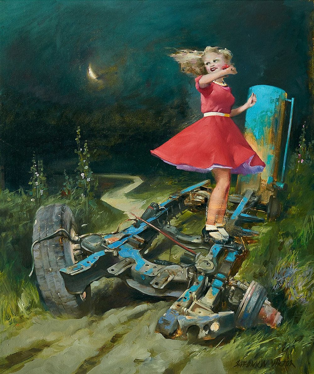 Artwork Title: Night Games