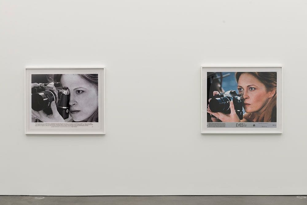 Artwork Title: Woman With a Camera (Diptych)