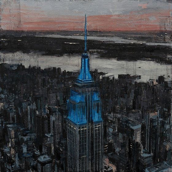 Artwork Title: ESB at Sunset
