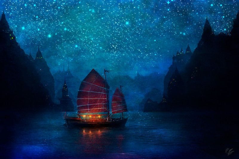 Artwork Title: Secret Harbor