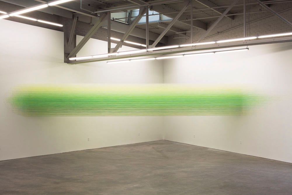 Artwork Title: Taut Green