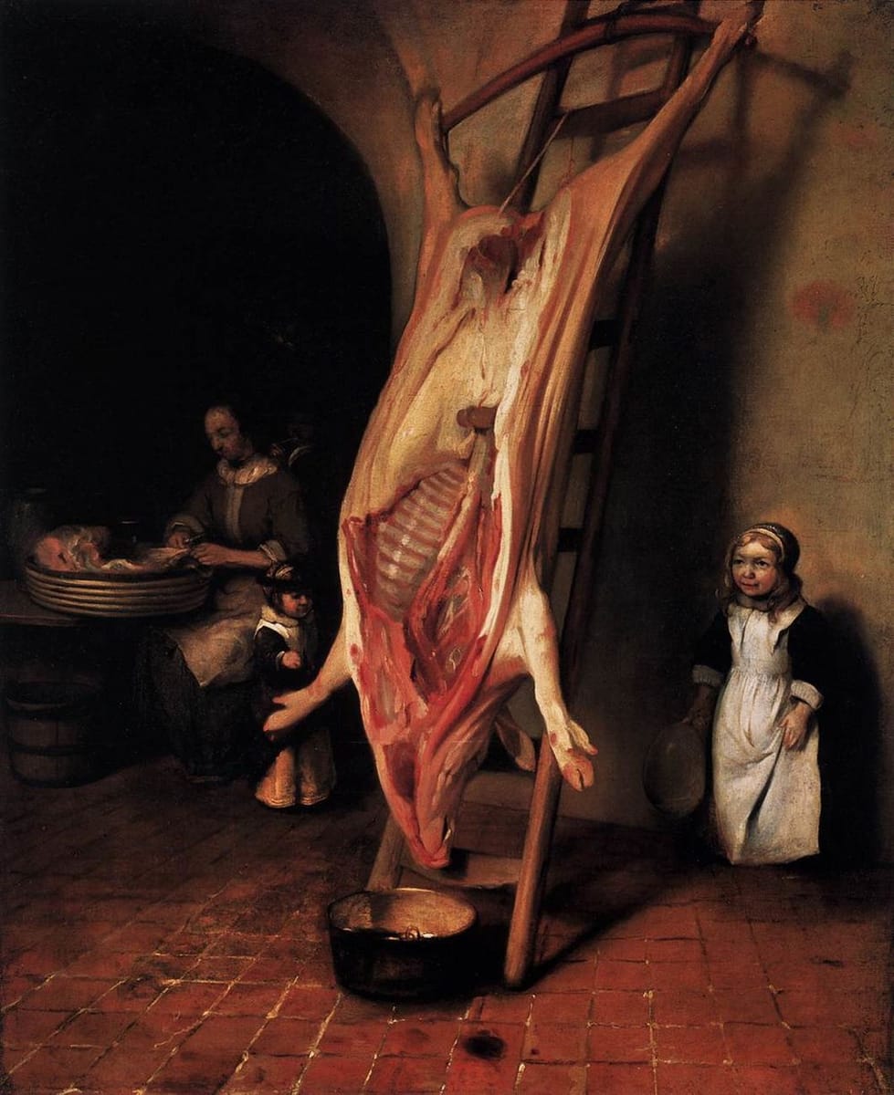 Artwork Title: The Slaughtered Pig