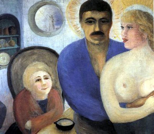 Artwork Title: A Holy Family