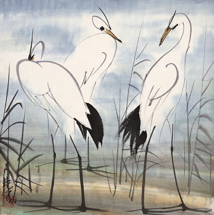 Artwork Title: Thinking Three Times