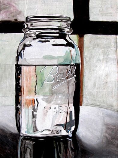 Artwork Title: Sylvia's Ball Jar