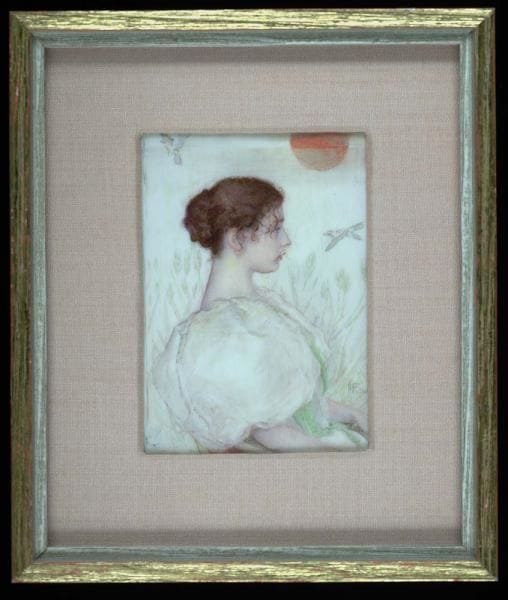 Artwork Title: Head of a Young Girl