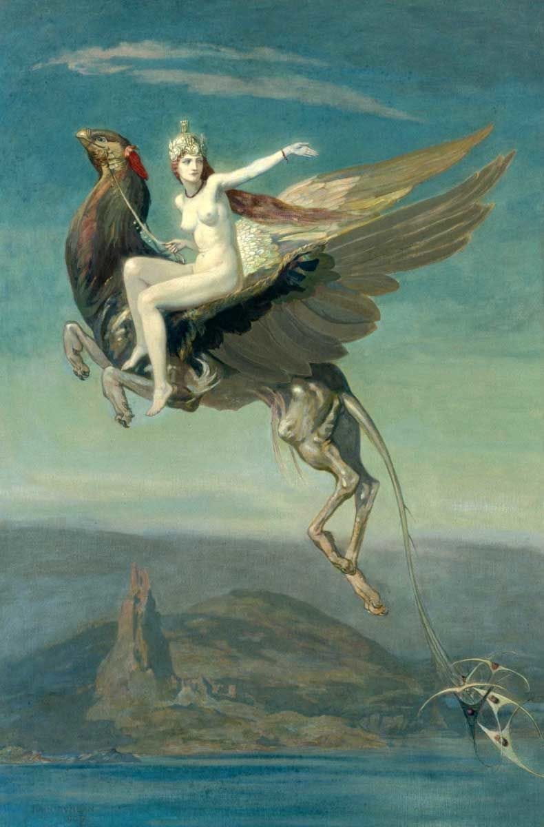 Artwork Title: Heptu Bidding Farewell to the City of Orb