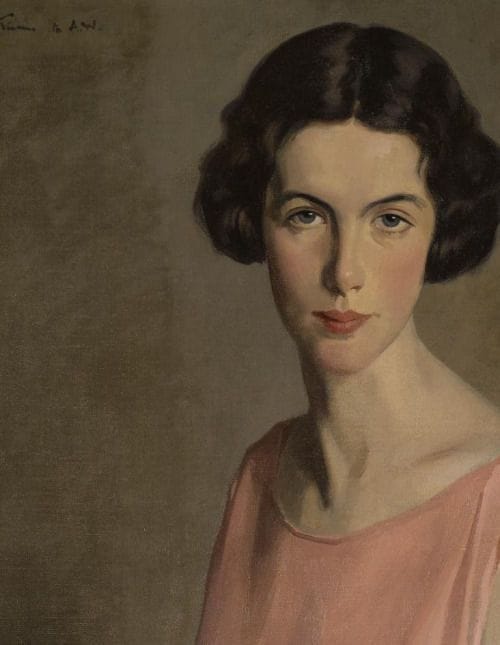Artwork Title: Portrait of Gwendoline Hillman