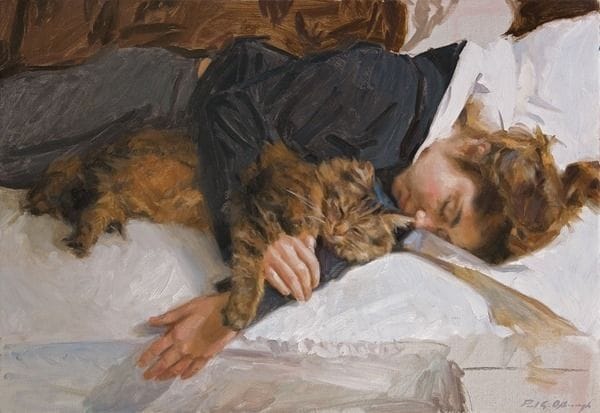 Artwork Title: Catnap