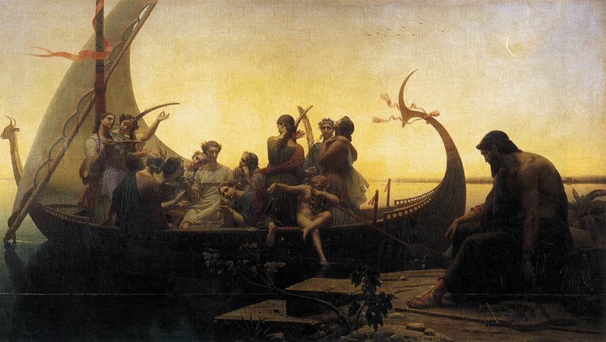 Artwork Title: Evening, or Lost Illusions