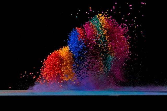 Artwork Title: Dancing Colors, Agathe Eyes