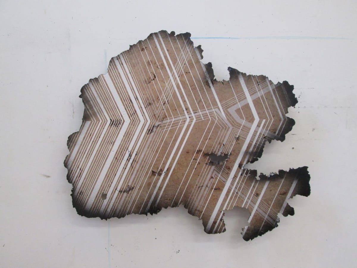 Artwork Title: Finding a Piece of Something Left
