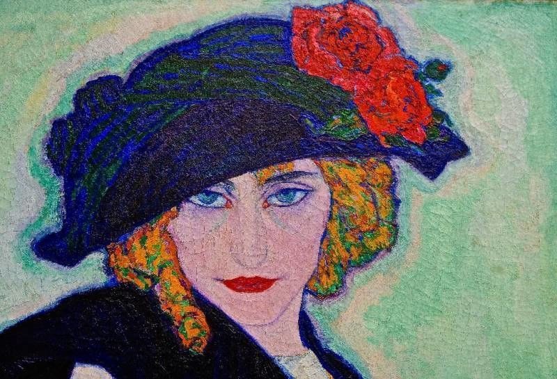 Artwork Title: Woman with Cigarette