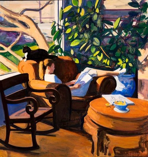 Artwork Title: Reading Sociology