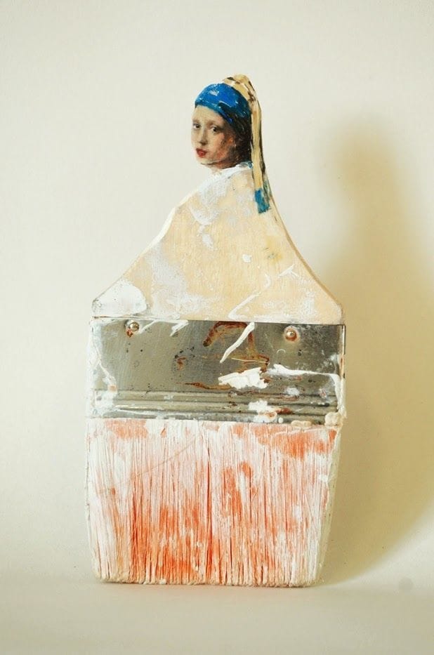 Artwork Title: Paintbrush portraits