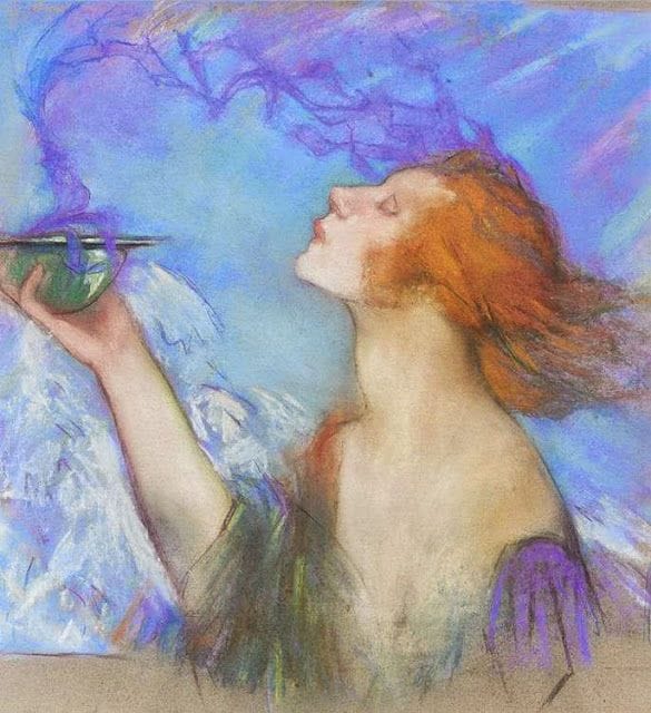 Artwork Title: Woman With Perfume