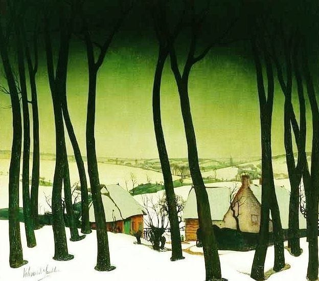 Artwork Title: Winter in Flanders