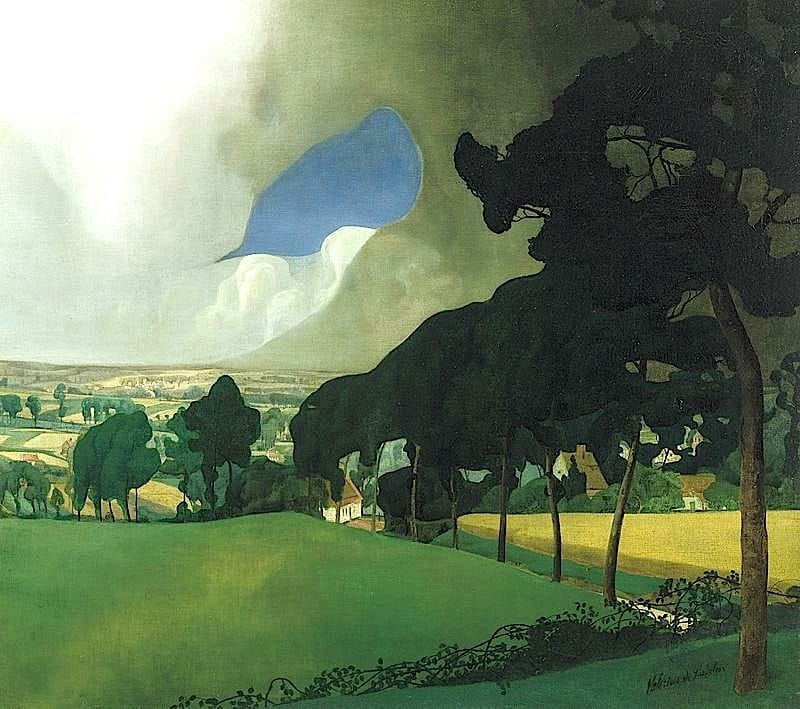 Artwork Title: Jour nuageux d'été (Cloudy Summer Day)