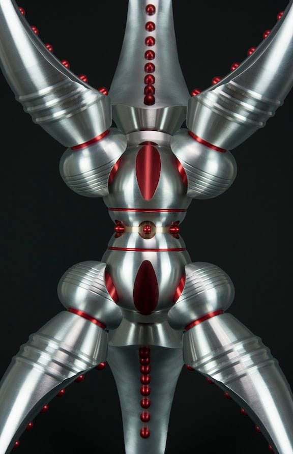 Artwork Title: Machined metal sculpture 88