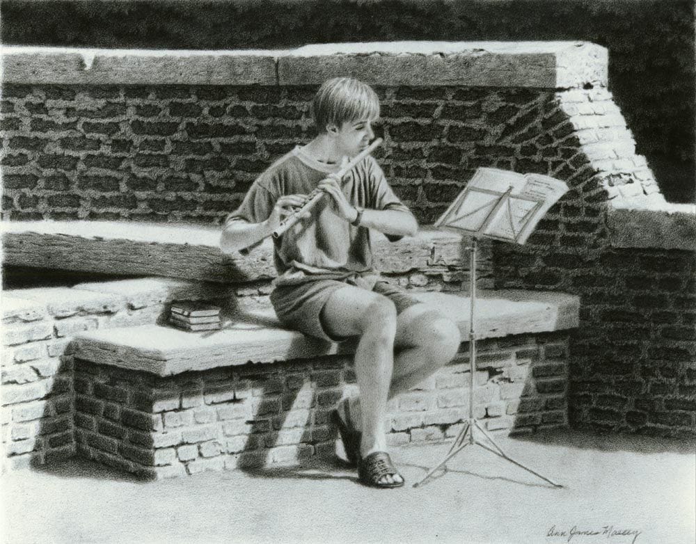 Artwork Title: The Flautist