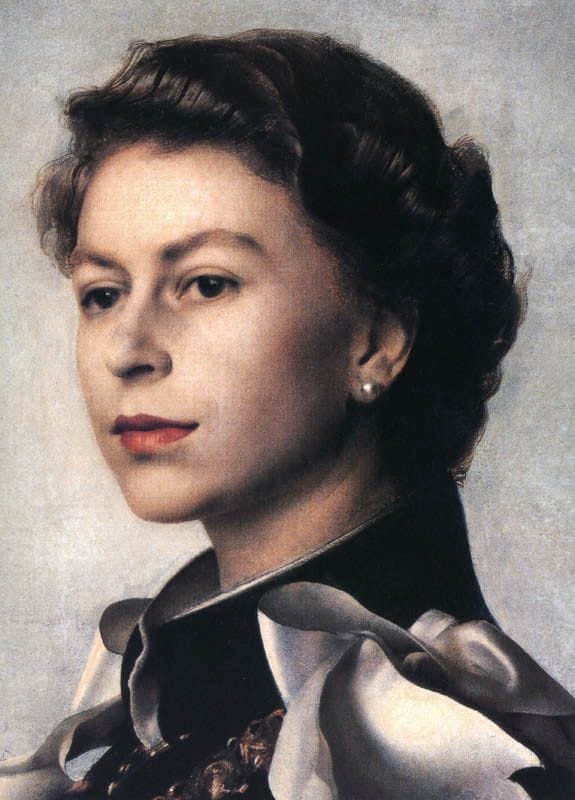 Artwork Title: Portrait of Queen Elizabeth/1965