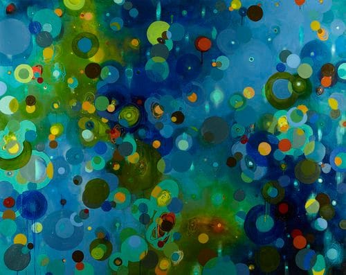 Artwork Title: Blue Paradigm
