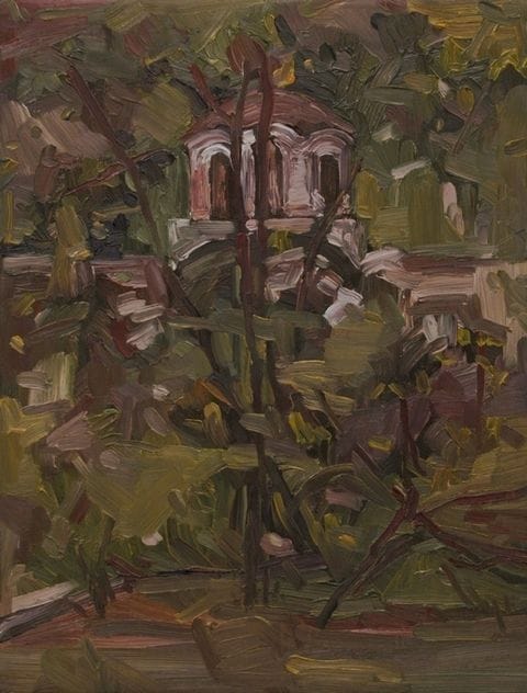 Artwork Title: Athos. Church in the Woods IV. Lacu Hermitage