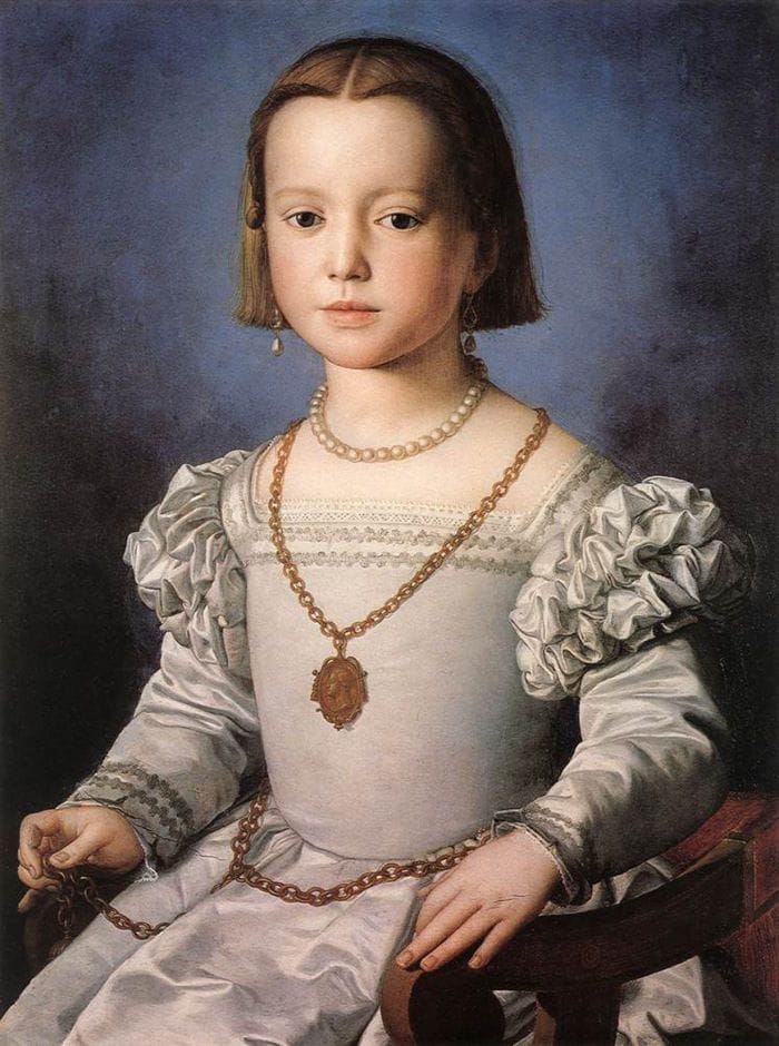 Artwork Title: Portrait de Bia de Médicis