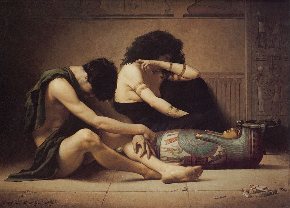 Artwork Title: Lamentations Over the Death of the First-Born of Egypt