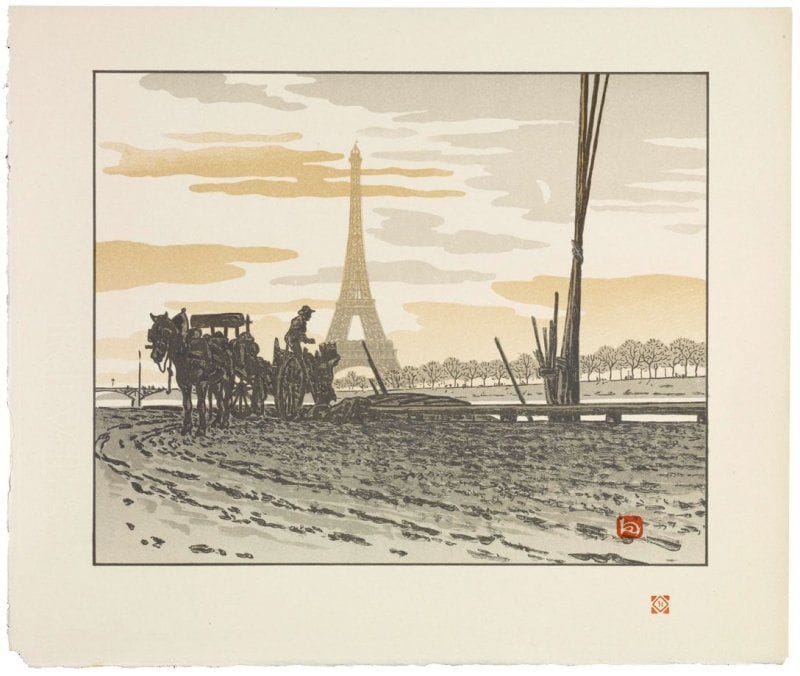 Artwork Title: Du Quai de Passy - Charbonniers