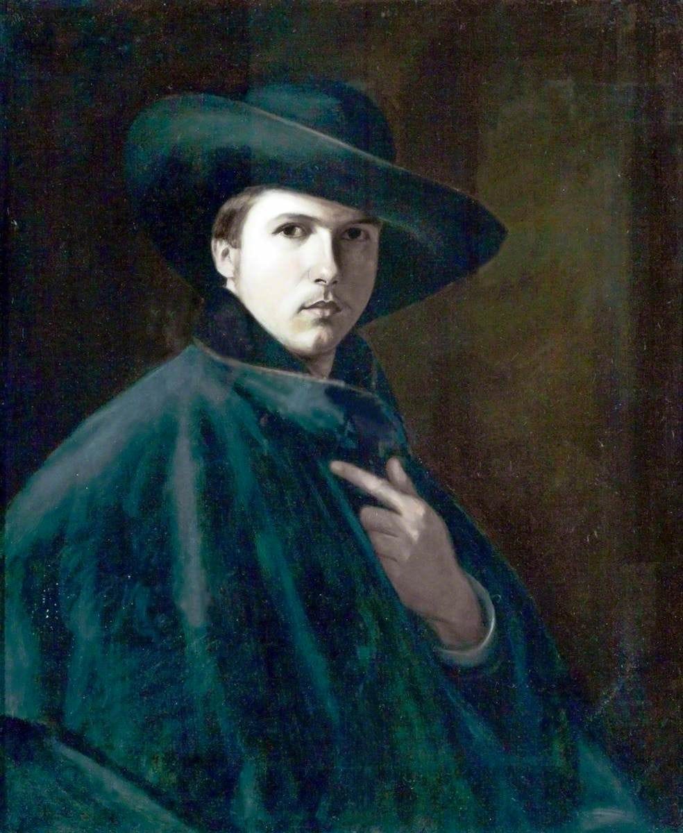 Artwork Title: Self Portrait, When 18