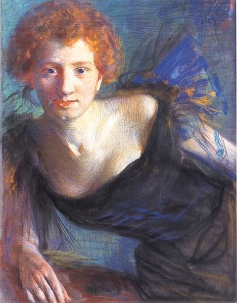 Artwork Title: Portrait of Irena Solska