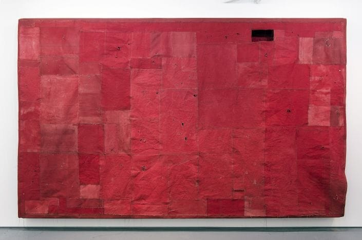 Artwork Title: Flat Painting Bodfari Cadmium Red Deep