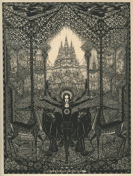 Artwork Title: Illustration for The Sacred Flame: The Fairy-Tale of Stefan Pártos