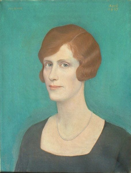 Artwork Title: Helena Ida Johanna Frederika (Hella) Boon-Werkman, groene achtergrond